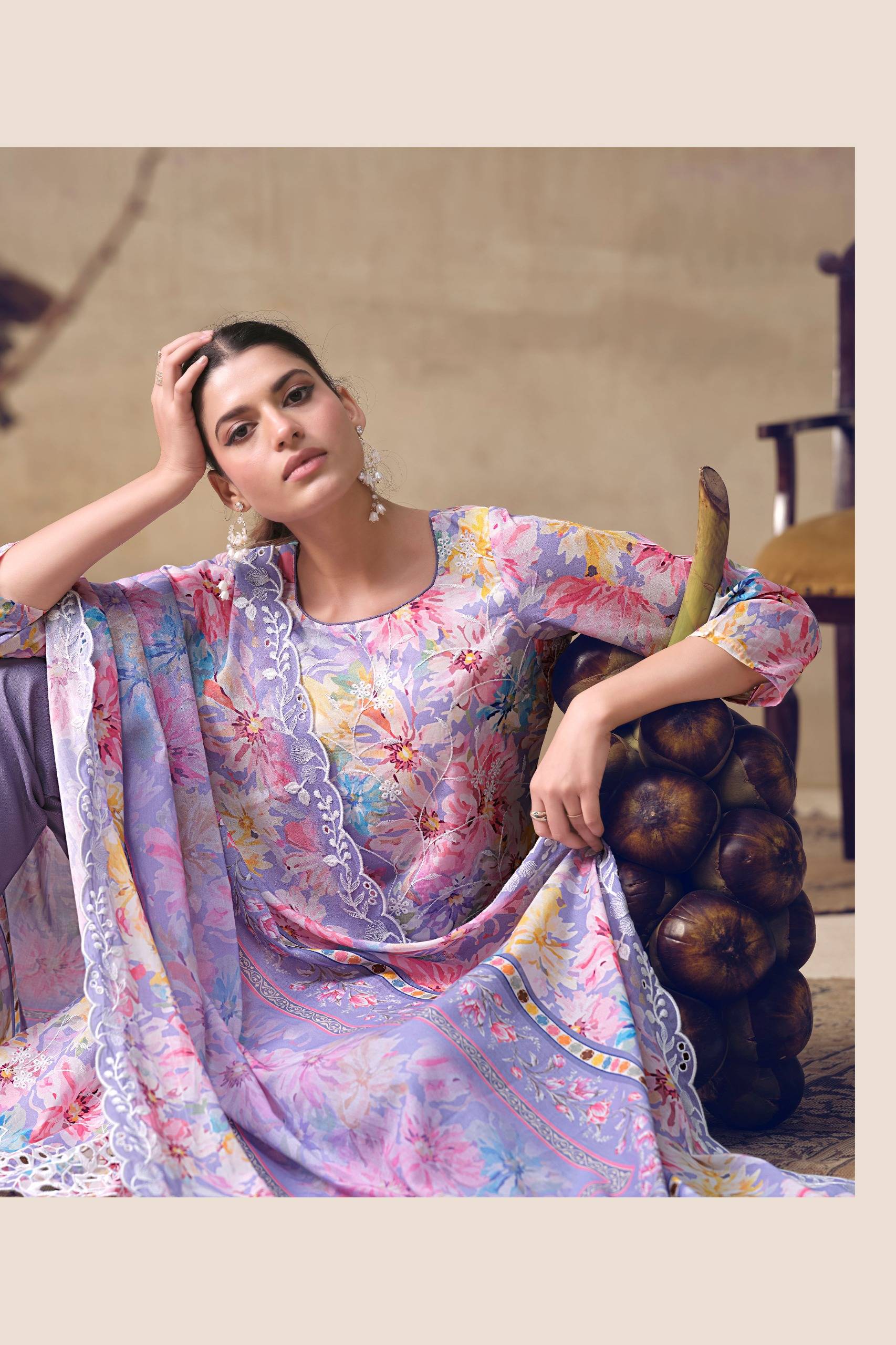 IZNIK by THE HERMITAGE SHOP  101 TO 104 SERIES Pakistani Stylish Embroidered cotton lawn COLLECTION At Wholesale Price